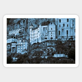 Medieval Castle in France Sticker